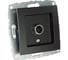 Механизм TV розетки MONO ELECTRIC L/D, с экраном, графит 500-002005-138 1