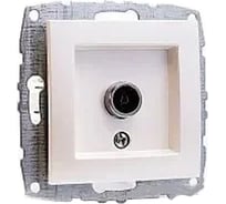 Механизм TV розетки MONO ELECTRIC L/D, с экраном, жемчуг 500-002505-138