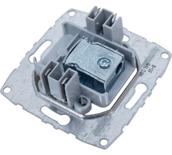 Механизм TV розетки MONO ELECTRIC L/D, с экраном, кремовая 500-001705-138