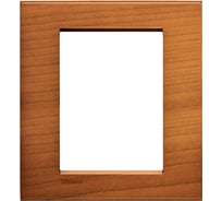Рамка прямоугольная Legrand Livinglight 3 модуля, цвет американская вишня LNA4803LCA