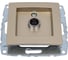 Механизм Tv розетки MONO ELECTRIC L/D, с экраном, титан 500-002205-138 1