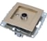 Механизм Tv розетки MONO ELECTRIC L/D, с экраном, титан 500-002205-138 2