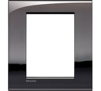 Рамка Legrand Livinglight AIR 3+3 модуля, цвет олово LNC4826PT