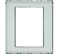 Рамка прямоугольная Legrand Livinglight 3+3 модуля, цвет Kristall LND4826KR