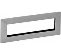 Рамка Legrand Valena LIFE для модульных устройств Mosaic 4x2 модуля, алюминий 752345