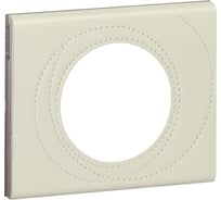 Рамка Legrand Celiane 1 пост, кожа макиато 069431