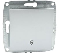 Механизм 1-клавишного проходного выключателя MONO ELECTRIC L/D, серебро 500-002125-109