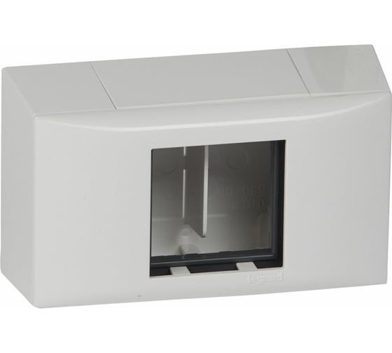 Рамка Legrand Mosaic - 2 модуля - для DLPlus с профилем 20 мм - белая 31611