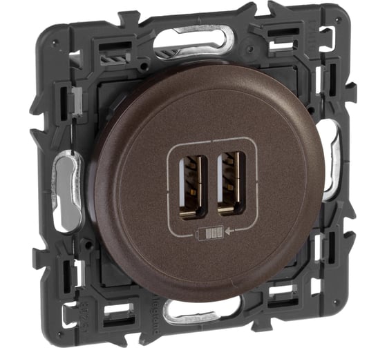 Зарядное устройство Legrand 2хUSB – 1500 мА Программа Celiane 067462