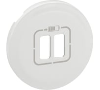 Накладка USB розетки Legrand Celiane Белый 2-ой 068256