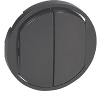 Лицевая панель Legrand Программа Celiane выключатель 1-полюсный / переключатель Кат. № 0 670 01/02/31/32 графит 067902