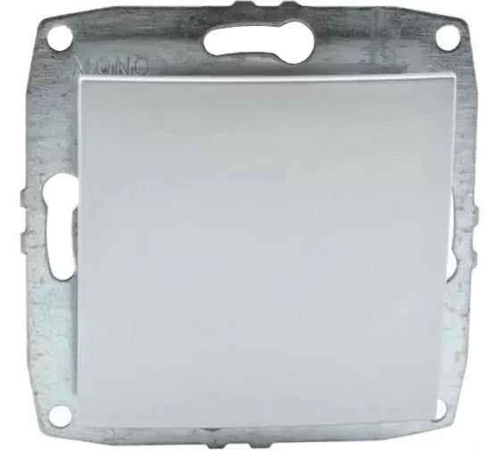 Механизм 1-клавишного выключателя MONO ELECTRIC L/D, серебро 500-002125-100 1