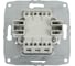 Механизм 1-клавишного выключателя MONO ELECTRIC L/D, серебро 500-002125-100 3
