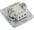 Механизм 1-клавишного выключателя MONO ELECTRIC L/D, серебро 500-002125-100 4