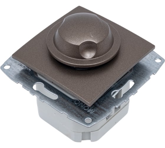 Механизм диммера MONO ELECTRIC L/D, 800 W, бронза 500-002305-134