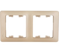 Рамка Systeme Electric (Schneider Electric) GLOSSA 2-постовая вертикальная, титан GSL000406 30 шт 13606480659109