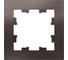 Рамка 1-местная Systeme Electric (Schneider Electric) ATLAS DESIGN мокко ATN000601 20 шт 13606489701946 1