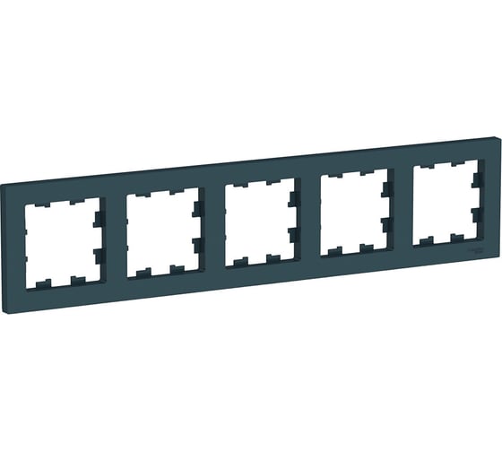 Рамка Systeme Electric (Schneider Electric) AtlasDesign изумруд 5-ая, универсальная SE ATN000805 5 шт 53606489702620 1