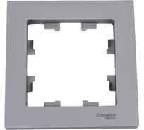 Рамка Systeme Electric (Schneider Electric) AtlasDesign сталь 1-ая SE ATN000901 10 шт 13606489702905