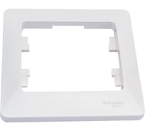 Рамка Systeme Electric (Schneider Electric) Glossa Молочная 1-ая GSL000901 45 шт 13606480981927