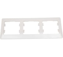 Рамка Systeme Electric (Schneider Electric) Glossa Перламутр 3-ая, горизонтальная SE GSL000603 5 шт 53606485435867