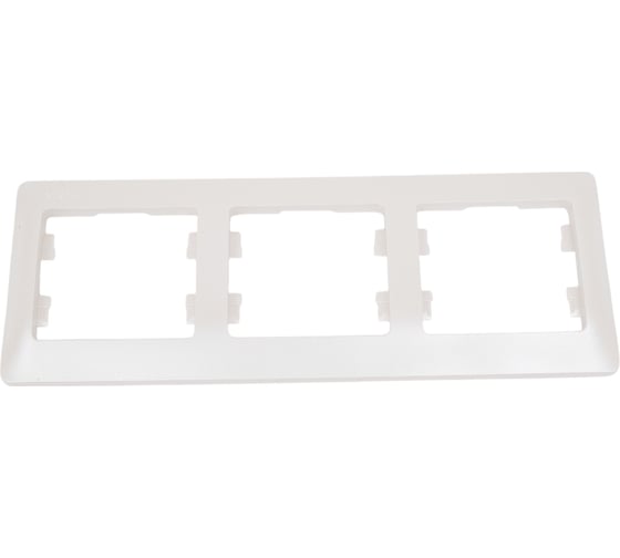 Рамка Systeme Electric (Schneider Electric) Glossa Перламутр 3-ая, горизонтальная SE GSL000603 5 шт 53606485435867 1