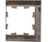 Рамка 4-местная Systeme Electric (Schneider Electric) ATLAS DESIGN универсальная шампань 1240309 ATN000504 5 шт 53606489584608 3