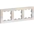 Рамка 3-местная Systeme Electric (Schneider Electric) ATLAS DESIGN универсальная жемчуг 1240265 ATN000403 5 шт 53606489584202 3