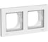 Рамка 2-местная Systeme Electric (Schneider Electric) AtlasDesign Aqua IP44 белыйSchE ATN440102 5 шт 13606489583368 1