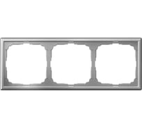Рамка 3-постовая Systeme Electric ArtGallery алюминий универсальная GAL000303 5 шт 4690201028307