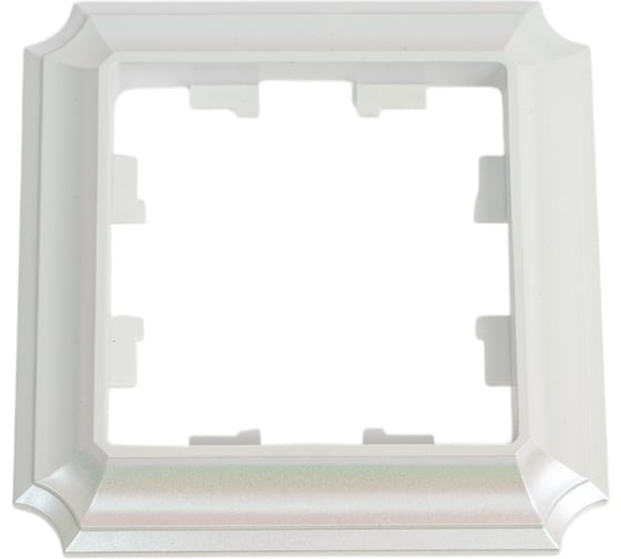 Рамка 1-постовая Systeme Electric Atlasdesign antique жемчуг ATN100401 20 шт 4690201026921 1