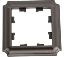 Рамка 1-постовая Systeme Electric Atlasdesign antique мокко ATN100601 20 шт 4690201026945