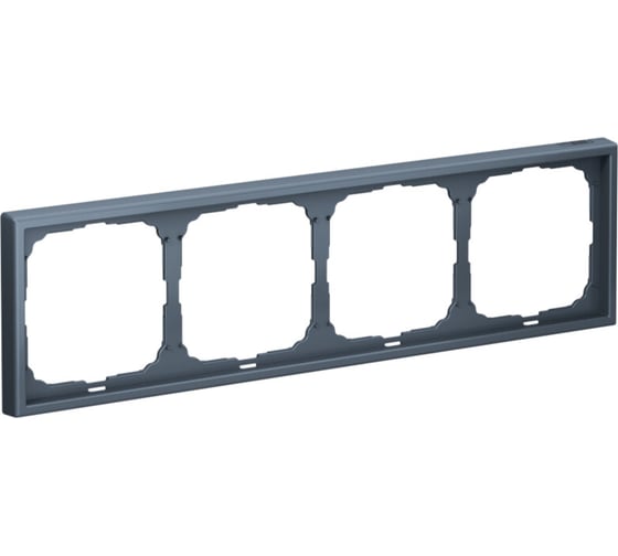 Рамка 4-постовая Systeme Electric ArtGallery грифель универсальная GAL000704 5 шт 4690201028604 1