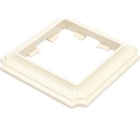 Рамка 1-постовая Systeme Electric Atlasdesign antique бежевый ATN100201 45 шт 4690201023586