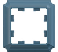 Рамка 1-постовая Systeme Electric Atlasdesign antique изумруд ATN100801 10 шт 4690201026983