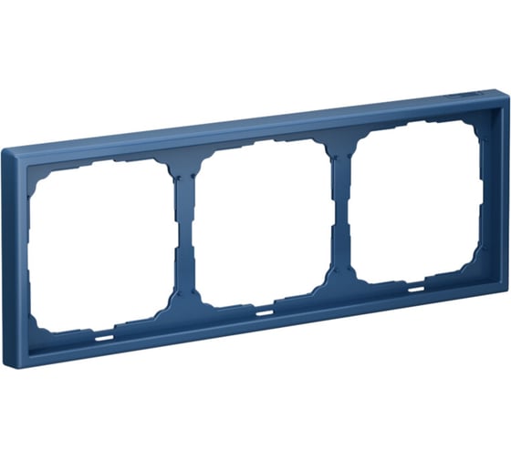 Рамка 3-постовая Systeme Electric ArtGallery аквамарин универсальная GAL001103 5 шт 4690201028420 1