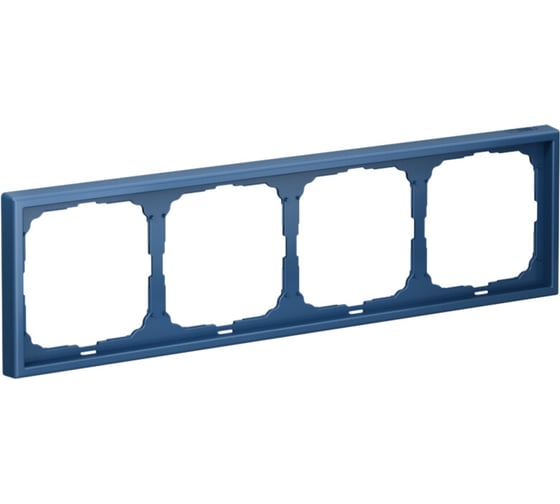 Рамка 4-постовая Systeme Electric ArtGallery аквамарин универсальная GAL001104 5 шт 4690201028666 1