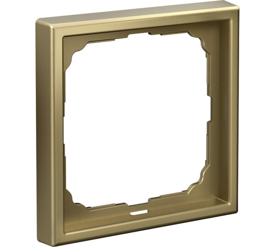 Рамка 1-постовая Systeme Electric ArtGallery Золото GAL001601 10 шт 4690201028024 1