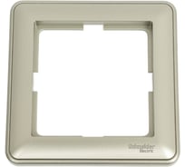 Рамка Systeme Electric (Schneider Electric) Wessen 59 шампань 1-ая SE KD-1-48 15 шт 14607050339215