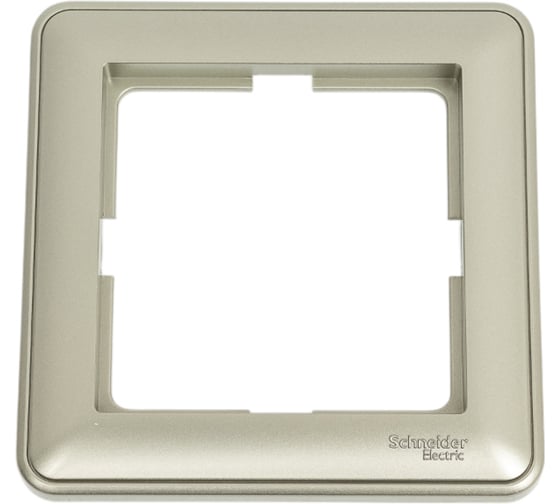 Рамка Systeme Electric (Schneider Electric) Wessen 59 шампань 1-ая SE KD-1-48 15 шт 14607050339215 1