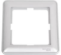 Рамка Systeme Electric (Schneider Electric) Wessen 59 Матовый хром 1-ая SE KD-1-58 15 шт 14607050338973