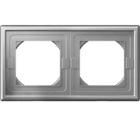 Рамка 2-постовая Systeme Electric ArtGallery алюминий IP44 GAL440302 5 шт 4690201036999