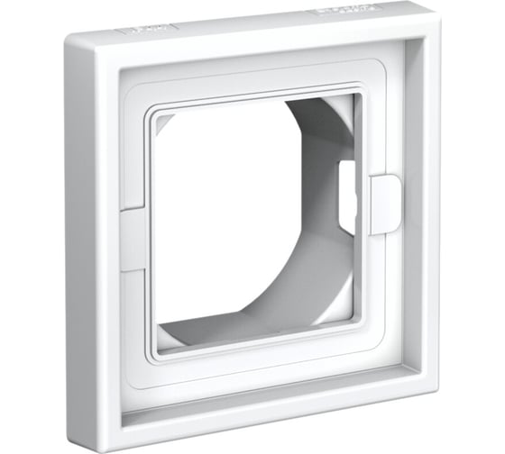Рамка 1-постовая Systeme Electric ArtGallery белый IP44, белый GAL440101 10 шт 4690201036913 1
