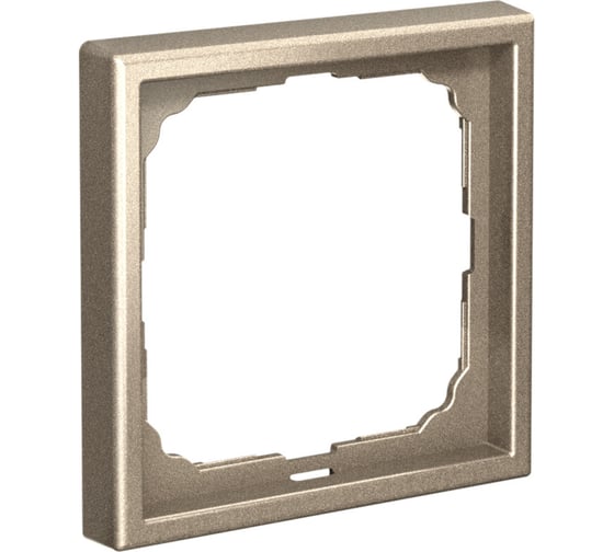 Рамка 1-постовая Systeme Electric ArtGallery шампань GAL000501 20 шт 4690201027843 1