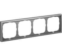 Рамка 4-постовая Systeme Electric ArtGallery сталь универсальная GAL000904 5 шт 4690201028628