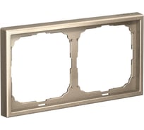 Рамка 2-постовая Systeme Electric ArtGallery шампань универсальная GAL000502 10 шт 4690201028086