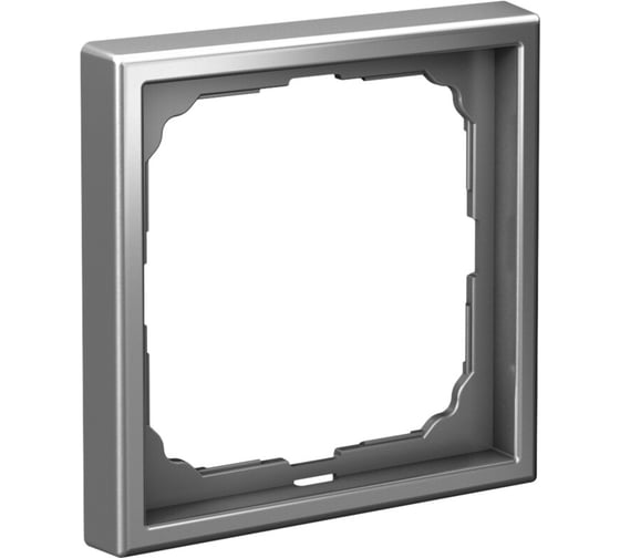 Рамка 1-постовая Systeme Electric ArtGallery сталь GAL000901 10 шт 4690201027904 1