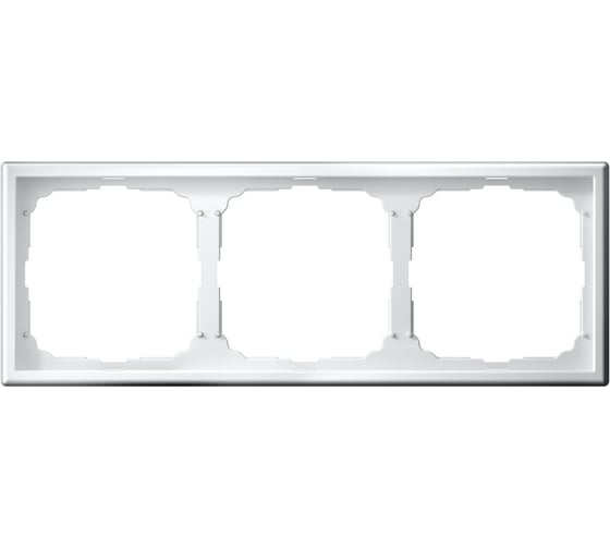 Рамка 3-постовая Systeme Electric ArtGallery лотос универсальная GAL001303 5 шт 4690201028468 1
