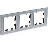 Рамка Systeme Electric (Schneider Electric) AtlasDesign NATURE стекло алюминий 3-ая ATN320303 6 шт 13606481718188