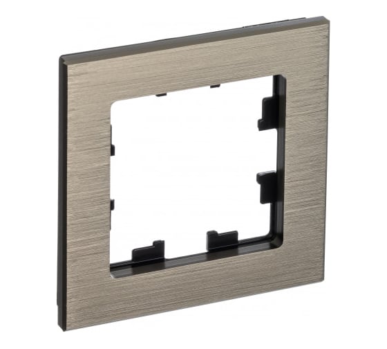 Рамка Systeme Electric (Schneider Electric) AtlasDesign NATURE металл латунь 1-ая ATN312201 15 шт 13606481718041 1